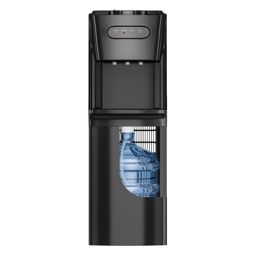 Nepsam 120V Water Dispenser Hot Cold Warm, 560W Heating 100W Cooling, 6.5L/h Hot 15L/h Cold Output, R134a Refrigerant, IEC Shock Protection, Home Office Use