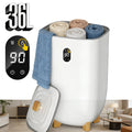 Nepsam 35L Towel Warmer Bucket with Drying Modes, Heating Mode 20/30/60/90 Min, Customized Fragrance, LED Screen, Anti-scald Safety lock, White
