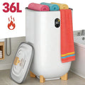 Nepsam 35L Towel Warmer, Towel Warmer Bucket with Drying Modes, Heating Mode 20/30/60/90 Min, Customized Fragrance, LED Screen, Anti-scald Safety lock, Ideal Gift for Families, Friends, Lover